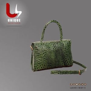 High Quality Ladies Hand Bags With  Crocodile Leather